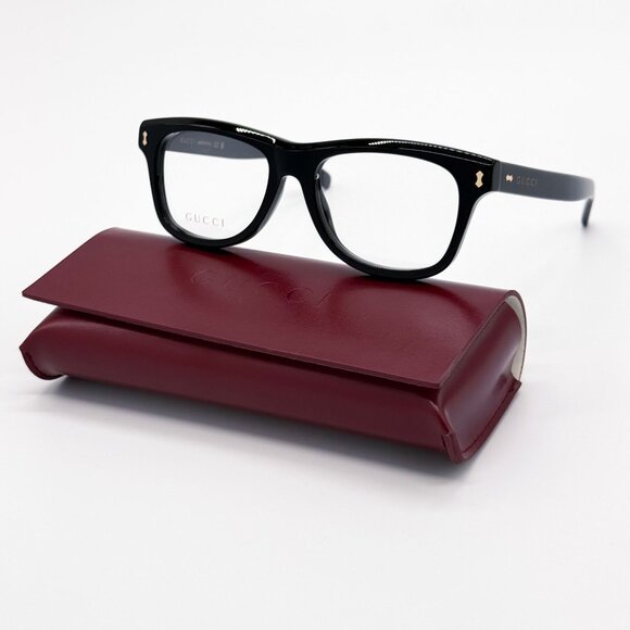 Gucci Accessories - NEW GUCCI EYEGLASSES BLACK UNISEX EYEWEAR GUCCI GG1526O 005